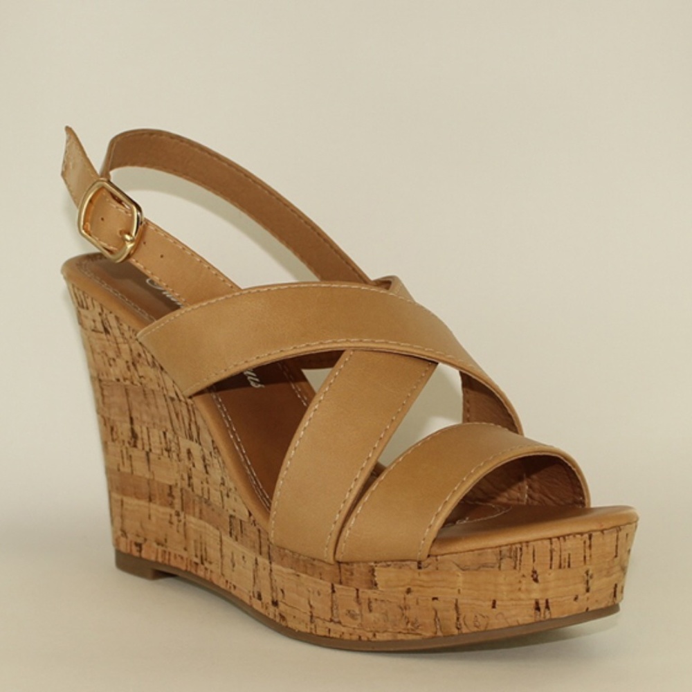 Wedge Sandals from Fashion Focus - Super-33 Naturl - Picture 2 of 2